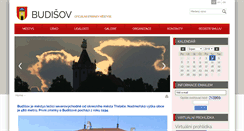 Desktop Screenshot of mestysbudisov.cz